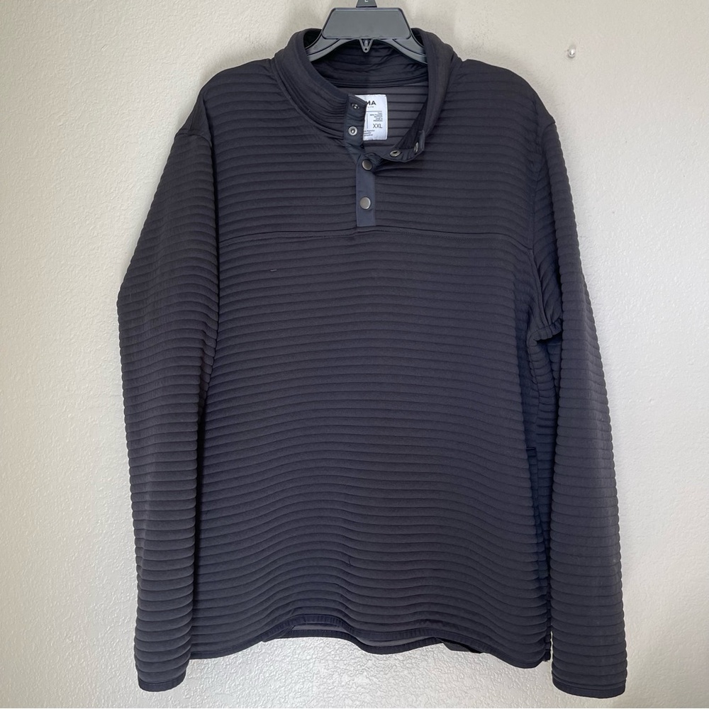 Sonoma Men’s quilted pullover sweater SZ XXL